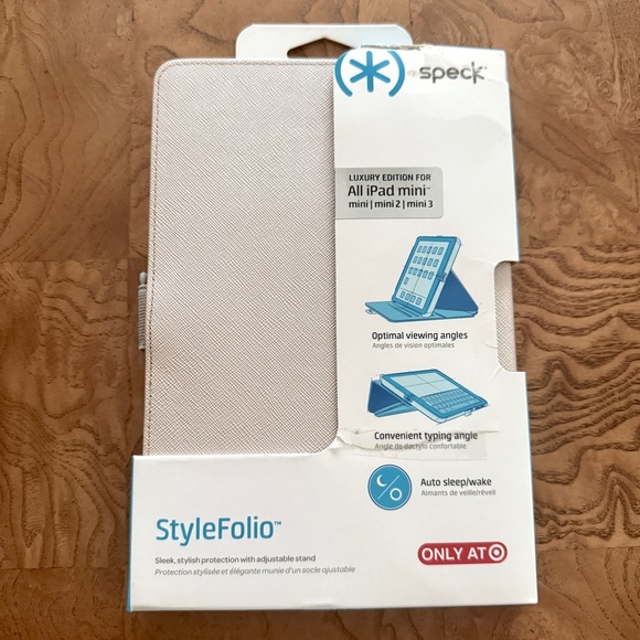 NEW Speck StyleFolio iPad Mini Champagne Case - Picture 1 of 7